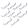 thumbnail image 5 of MLINS 10pcs Aluminum Alloy Kitchen Cupboard Cabinet Drawer Door Knobs Pull Handle (Silver), 5 of 8