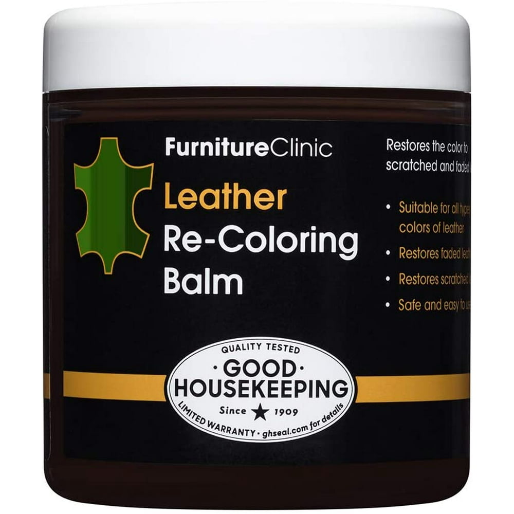 Furniture Clinic Leather Recoloring Balm, 8.5oz, Pine Green Walmart