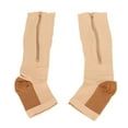 thumbnail image 1 of Bas de Compression à Bout Ouvert pour Mollet, 2 Pcs Bas de Compression à Fermeture Éclair Bas de Compression à Bout Ouvert Bas à Fermeture Éclair Conçus pour l'Avenir, 1 of 7