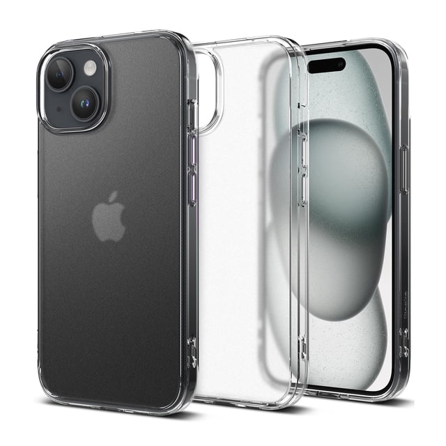Funda de teléfono Ringke Fusion compatible con iPhone 15 Plus