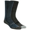 thumbnail image 4 of JEEP Men's Wool Blend Trail Crew Socks - 2 Pair Pack - Breathable, Cushioned Comfort, 4 of 5