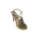 thumbnail image 1 of SANDALIA TACON VESTIR LEON MUJER DAMA ORO ESPEJO 76595 (12CM) LEON 76595, 1 of 3