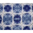 thumbnail image 4 of oneOone Polyester Lycra Indigo Blue Fabric Geometric Shibori Craft Projects Decor Fabric Printed By The Yard 56 Inch Wide, 4 of 4