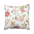 thumbnail image 1 of RYLABLUE Purple Aroma Watercolor Floral Roses Pattern And Onto Scrap Booking Hand Raster Beauty Pillowcase Cover 16x16 inch, 1 of 1
