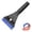 Blue, variant on Heavy Duty Ice Scraper and Snow Brush, 2-in-1 Snow Removal Tool with Extendable Handle, Portable Car Scraper for Windshield, Winter Car Accessories for Snow and Ice