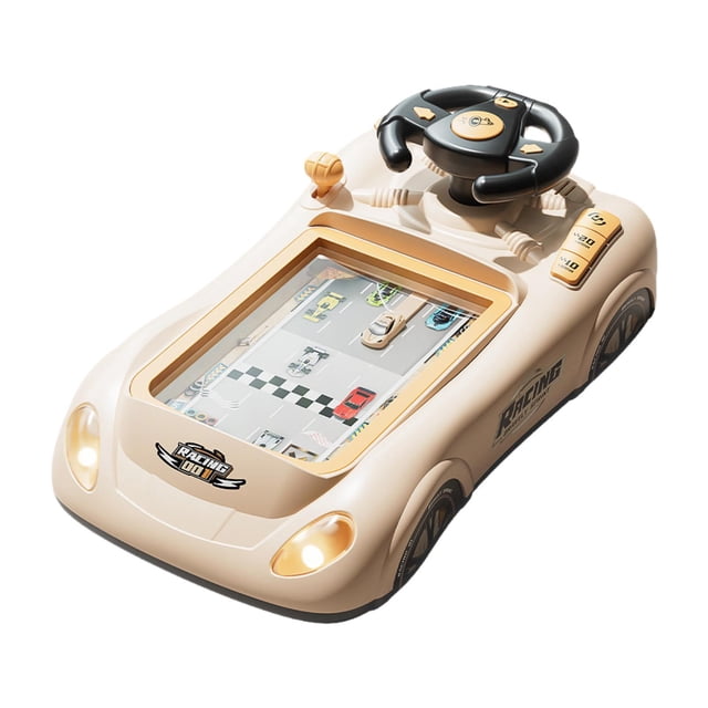 Volante de simulación de conducción, juguete con control de conducción simulado y sonido, juego de carreras de coches para niños de 3 años, regalo de