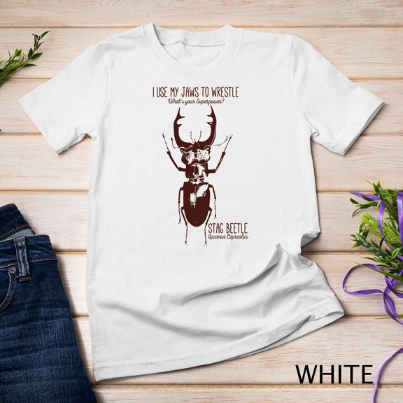Stag Beetle Entomology Bug Lover T-Shirt