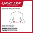 thumbnail image 4 of Mueller Adjustable Lumbar Back Brace with Removable Pad, Plus Size, Fits Waist Sizes 50" - 70", 4 of 6