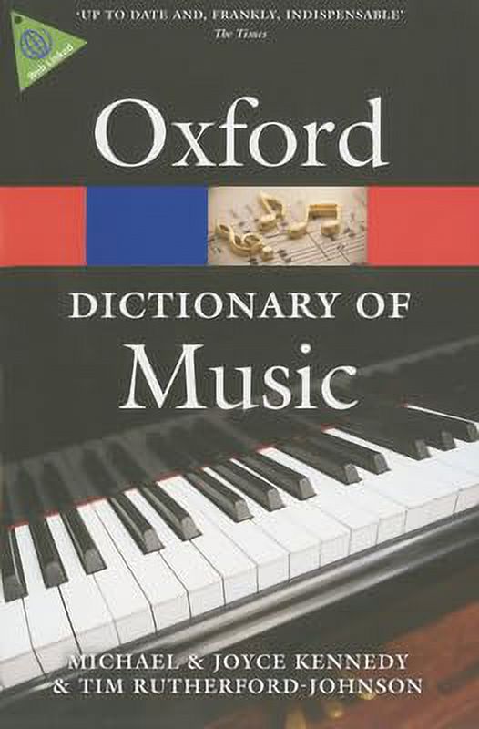 Oxford Quick Reference The Oxford Dictionary of Music, (Paperback