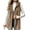 Coffee, variant on Winter Vest Fleece for Women Plus Size Cozy Warm Fuzzy Hooded Sleeveless Jackets Lightweight Casual Leisure Zipper Waistcoat Outerwear with Pockets