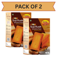 thumbnail image 1 of Verka Eggless Suji Rusk - 600g, Pack Of 2, Classic Semolina Toast, 1 of 5