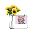 thumbnail image 1 of Estilo tropical Parrot Bear Zebra Tarjeta de bendición de jarrón de girasol artificial, 1 of 3