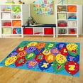thumbnail image 2 of Mybecca Kids Rugs 3' x 5' ft. ABC Balloons Learning Carpet - Non Skid Gel Backing, 2 of 4