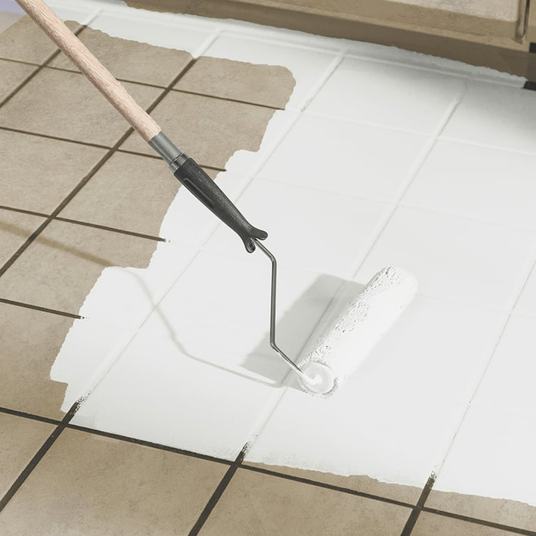 White, Rust-Oleum Home Semi-Gloss Floor Coating-377186, Kit