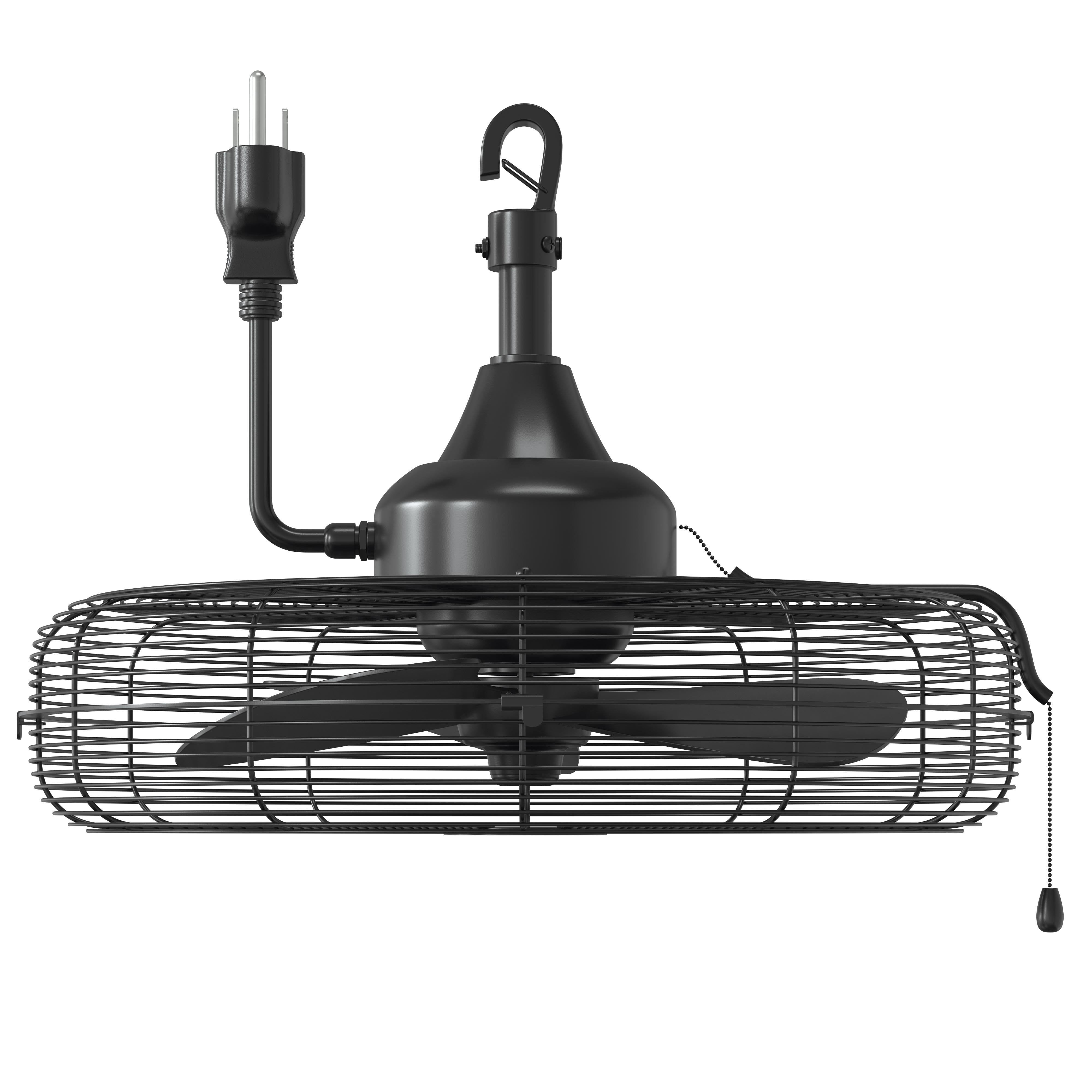 Better Homes & Gardens 20 in Outdoor Wet-Rated Gazebo Ceiling Fan with Pull Chain Control