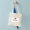 thumbnail image 4 of CafePress - I LOVE MY PAPOU Tote Bag - Unisex Canvas Tote Bag, Beige, 1-Piece, 4 of 6