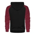 thumbnail image 3 of Yuncity Hoodies For Men Zip Up Winter Fleece Lined Sweatshirt Casual Loose Fit Pullover For Fall Cold Weather Comfort Mens Hoodie,Xxl, 3 of 4