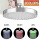 thumbnail image 1 of Colorful LED Bathroom SPA Shower Head Pressurized Water Saving Temperature Control Colorful Light Handheld Big Rain Shower, 1 of 2