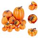 thumbnail image 2 of 12 Piezas De Calabazas Falsas, Modelo Lindo De Mini Espuma Para Halloween, Acción De Gracias, Otoño, 2 of 6