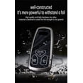 thumbnail image 6 of Key Fob Cover Compatible with Fit for Audi A4 A4L A5 A6 A7 A8 Q5 Q7 R8 RS Q3 RS4 RS5 RS7 S4 S5 S6 S7 S8, Metal Frame Key Shell, Keychain Case Holder Protector,Short-keychain-grey, 6 of 7