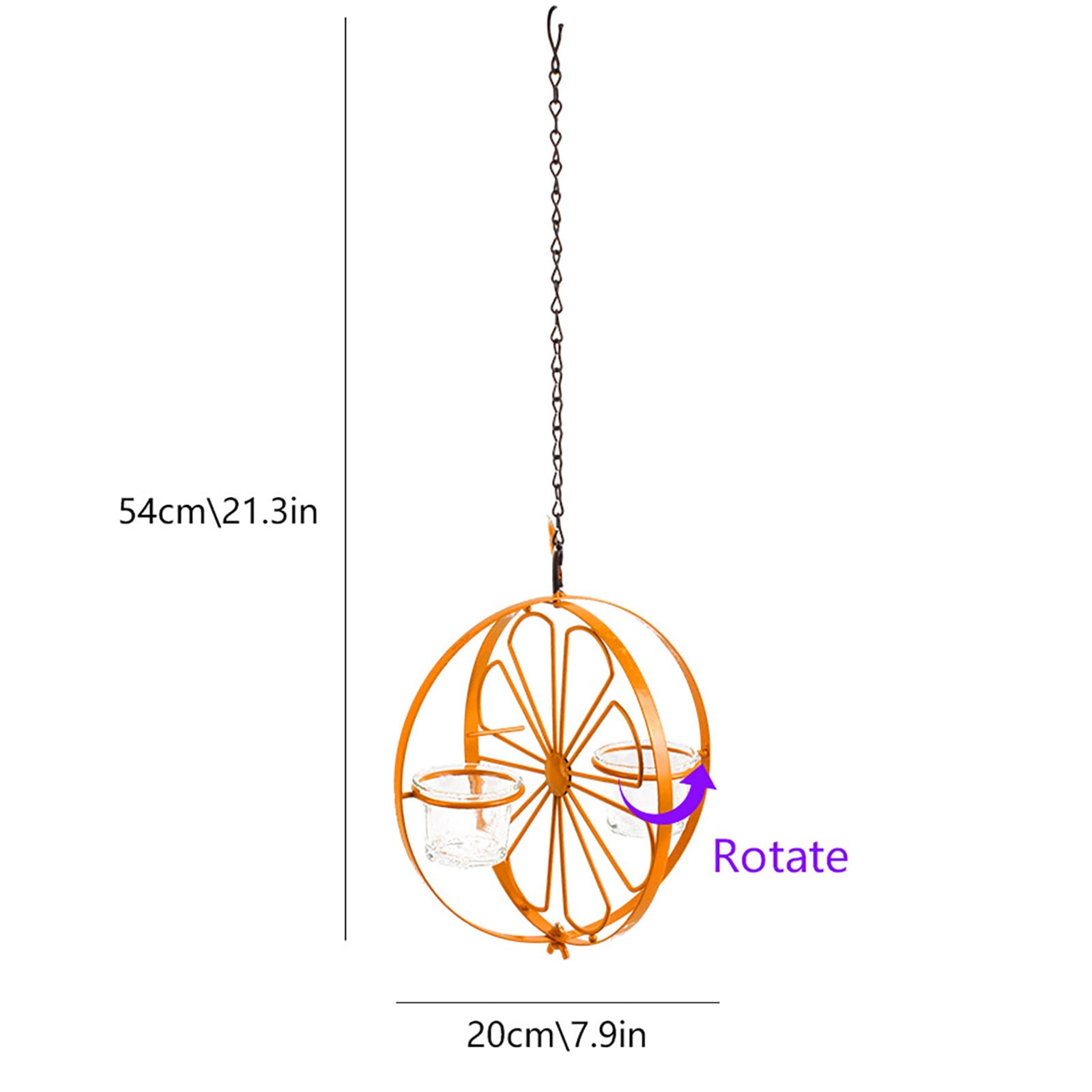 Bird Feeders Oriole Feeder for Outdoors Feeder with Jelly and Orange Fruit Feeding Station for Garden