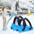 thumbnail image 4 of 1 Pair Toddler Ice Skates Adjustable Quick Release Simple Installation Junior Skater Ice Skates with Strap Fastening, 4 of 6
