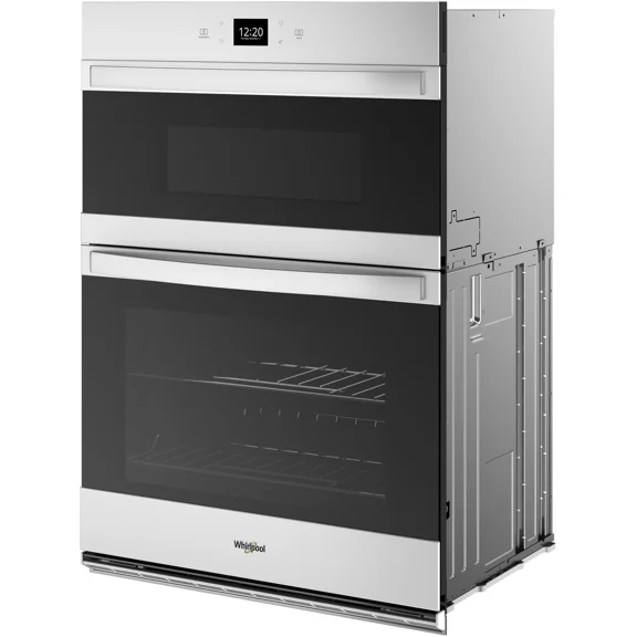 Whirlpool 27 Inch Combo Thermal Self Clean Oven WOEC5027LW