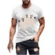 thumbnail image 2 of Blusas y camisas de manga corta y cuello redondo para hombre. Blusas/camisetas de manga corta con cuello redondo y estampado de Halloween para hombre. Blusa para hombre., 2 of 5