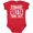 Red, variant on Straight Outta Time out Boys or Girls Baby Bodysuit
