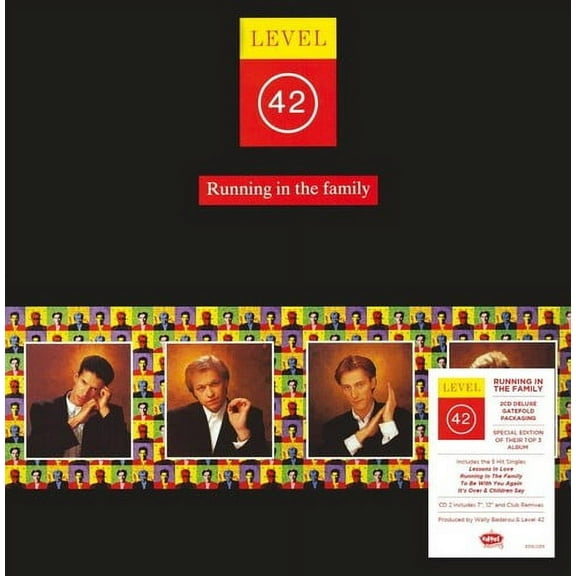 Level 42 - Running In The Family - Deluxe Gatefold Packaging - Music & Performance - CD
