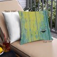 thumbnail image 1 of Ahgly Company Color Focus Yellow Outdoor Throw Pillow, 18 inch by 18 inch, 1 of 6