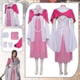thumbnail image 2 of Disfraz de Aerith Final Fantasy 7 para mujer adulta, conjunto de bikini para mujer, ropa para fiesta de carnaval y Halloween, 2 of 5