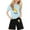 Light Blue, variant on Girls Outfits Girls Sets Children's Short Sleeved Festival Series Printed Color Comfortable Round Neck T Shirt Two Piece Set (2 13 Years )