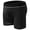 Black, variant on Men's Cotton Blend Cut-Out Boxer Briefs, Ring-Style Enhancing Underwear, Breathable Solid Color Sexy Trunks, 6 Colors, Sizes MâXXL