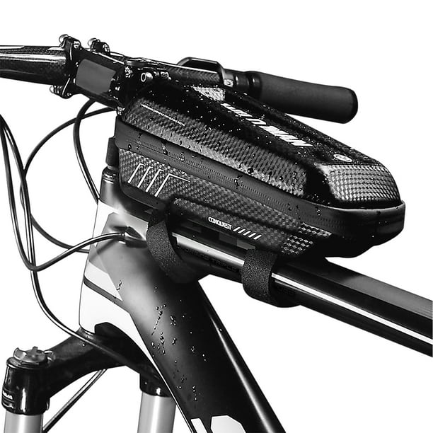 Bolsa para bicicleta Bolsa de cuadro de bicicleta Bolsa de tubo superior de bicicleta a prueba de ll WILD MAN Bolsa para bicicleta