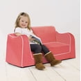 thumbnail image 3 of P'kolino Little Reader Children's Sofa, Coral Fabric, 3 of 5