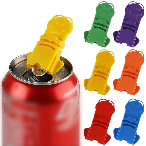 6PCS Can Opener, Soda Can Opener, Pull Tab Cans Openerr, Used for Most Sizes of Beverage Pull Tabs