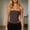 #0278-Coffee, variant on Xucatan Strapless Corset Top for Women, Solid Boned Bustier Crop Top, Asymmetrical Hem Tube Top, Waist Cincher Bodice Gift