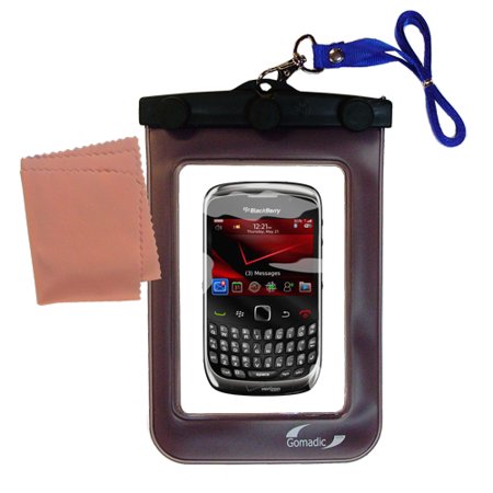 Gomadic Clean and Dry Waterproof Protective Case Suitablefor the Blackberry Curve 3G 9330 to use Underwater