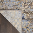 thumbnail image 5 of Nourison Majestic Modern Distressed Beige/Blue 7'9" x 9'9" Area Rug, (8' x 10'), 5 of 8