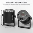 thumbnail image 2 of LED Stage Lights,Rechargeable RGBWA+UV DJ Par Lights, 6x10W UpLights W/ DMX/Remote Control for Parties Wedding Events Concert,6Pcs, 2 of 7