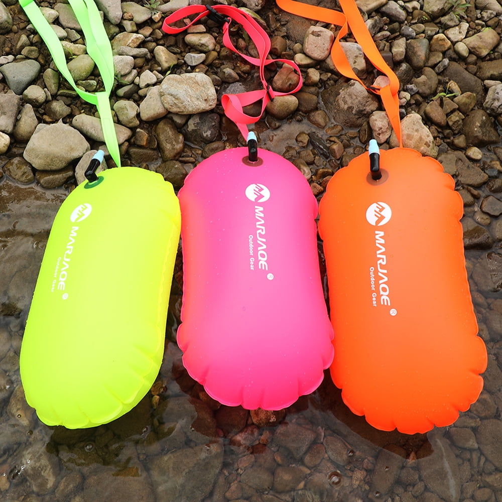 Inflatable Swimming Bag Waterproof PVC Swimming Snorkeling Life Buoy