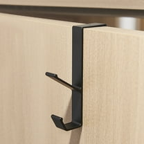 Over The Door Hooks Heavy Duty Metal Hooks for Hanging for Garlang Wreath Towel Robe Bedroom Storage And Organization Clothes Hook No Punching Double Hook Wall Hanging Hook