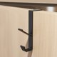 thumbnail image 1 of Gancho trasero de aluminio para puerta de espacio, para almacenamiento y organización de dormitorio, gancho para ropa, sin perforaciones, gancho doble para colgar en la pared, 1 of 4
