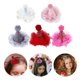 thumbnail image 3 of EeaseMX 5 pinzas para el pelo con lentejuelas para niñas, bebés, cumpleaños, Navidad, sombreros, pasadores y horquillas., 3 of 7
