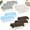 Beige Light Blue Coffee Cow Print-12, variant on 12 Pack Blue Beige Sage Green Disposable Plastic Rectangle Tablecloth