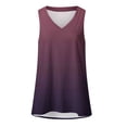 thumbnail image 7 of Sevevn Womens Plus Size Tank Tops Summer Sleeveless V Neck T Shirts Casual Loose Fit Basic Tees Tunic Tops, 7 of 7