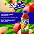 thumbnail image 5 of Snapple Apple Juice Drink, 16 fl oz, 6 Count Bottles, 5 of 14