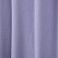 thumbnail image 4 of Quality Home Linen Blend Blackout Curtains - Antique Bronze Grommets - 52" W x 84" L - Lilac (Single Panel), 4 of 4