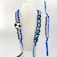 thumbnail image 7 of Drses Ribbon Wreath Graduation Ribbon Leis Braid Color Congrats Graduates Leis Necklace And Braid Bracelets For Graduation Party, 7 of 7